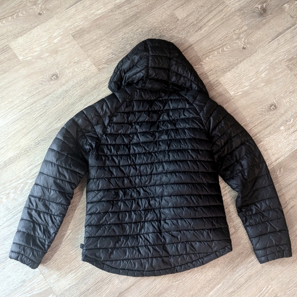 Men's Black Puffer Jacket - Picture 4 of 5